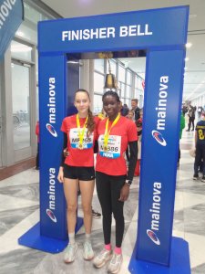 Mini-Marathon in Frankfurt